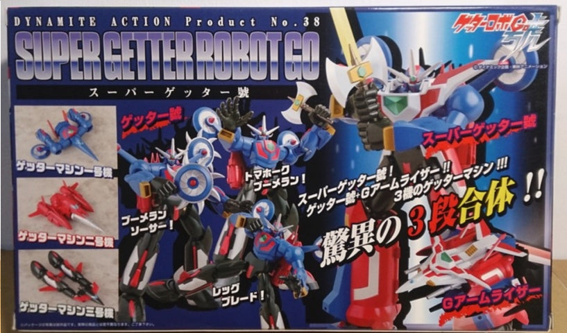 Evolution Toy Dynamite Action No 38 Super Getter Robot Go Figure