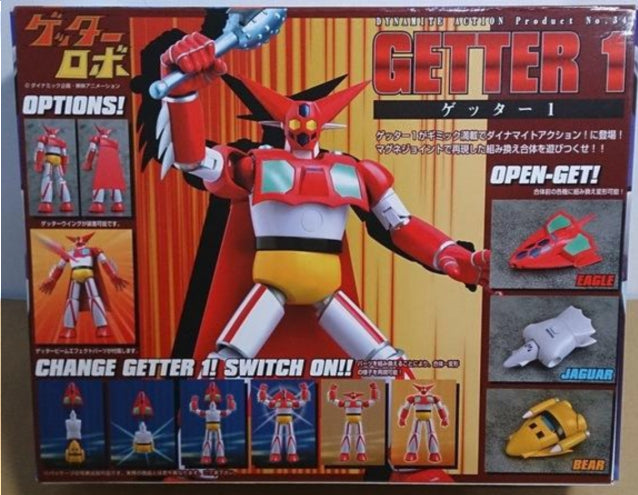 Evolution Toy Dynamite Action No 34EX Proto Getter 1 Figure