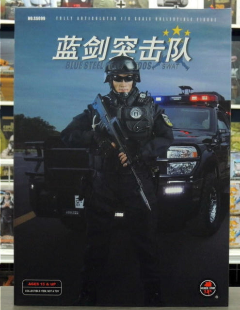 Soldier Story 1/6 12" Blue Steel Commandos SWAT Action Figure