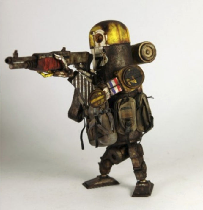 ThreeA 3A Toys 1/12 Ashley Wood WWR Bertie MK3 Dutch Merc Ver Action Figure Used
