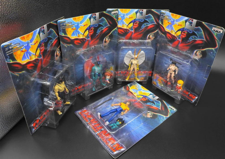 Banpresto 1998 Devilman Go Nagai 5 Mini Action Figure Akira Sirene