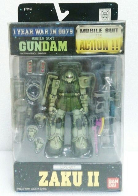 Bandai Mobile Suit in Action MSIA MIA Gundam Zaku MS-06F Figure