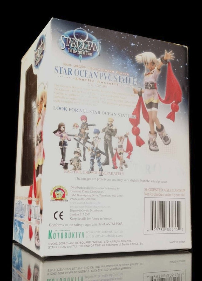 Kotobukiya 2003 Star Ocean Till the End of Time Souffle Rossetti Pvc Figure
