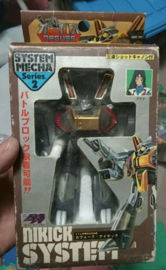 Takatoku Toys Super Dimension Century Orguss Orgroid Gerwalk Nikick System Mecha Series 2 Action Figure