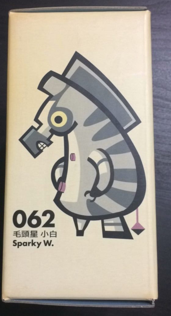 Gamania Creative Center Hero 108 No 062 Sparky W. 063 Sparky B. 3" Vinyl Figure
