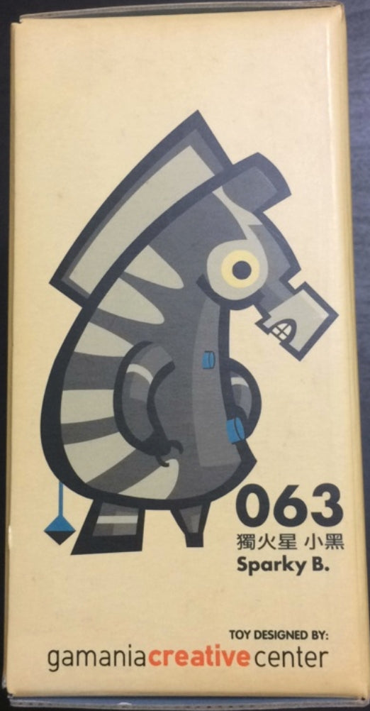 Gamania Creative Center Hero 108 No 062 Sparky W. 063 Sparky B. 3" Vinyl Figure