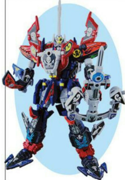 Bandai Machine Robo Mugenbine Candy Toy Series 7 Mugen Holy Beasts Of The Sea 6 Trading Figure Set Used