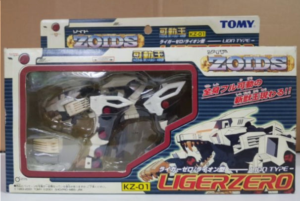 Tomy Zoids 1/72 KZ-01 Liger Zero Lion Type Model Kit Action Figure