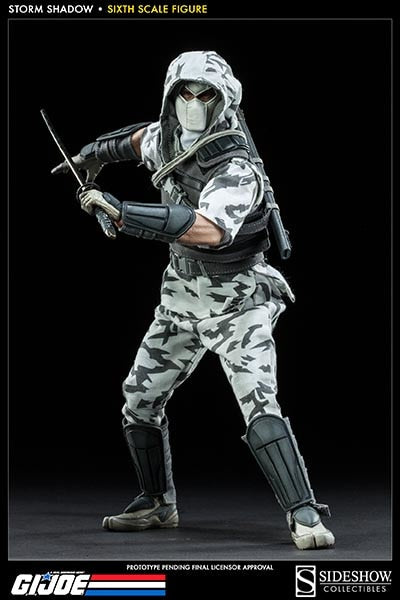 Sideshow 1/6 12" A Real American Hero G.I. Joe Storm Shadow Action Figure