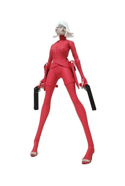 ThreeA 3AA Toys 1/6 12" Ashley Wood Lady Sham Red Devil Ver Vinyl Action Figure - Lavits Figure