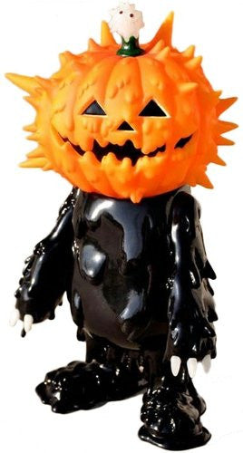 Instinctoy 2012 Hiroto Ohkubo Inc Halloween Jack-O'-Lantern Orange Ver. 8" Vinyl Figure - Lavits Figure