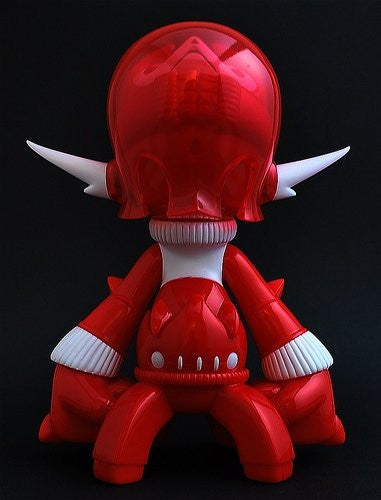 One-Up 2008 Kaijin Fulcraim Candy Apple Red Ver. 8" Vinyl Figure - Lavits Figure