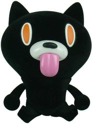 Play Imaginative 2009 Touma Cheeky Mao Cat Black Flocked Ver. 5" Vinyl Figure - Lavits Figure
 - 1