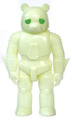 Intheyellow 2008 Luke Chueh Mecha Sad Bear Kaiju 6" GID Ver. Vinyl Figure - Lavits Figure