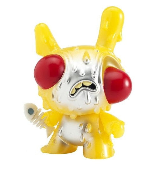 Kidrobot 2013 Chris Ryniak Dunny Meltdown Kidrobot.com Exclusive GID Ver 8" Vinyl Figure - Lavits Figure
