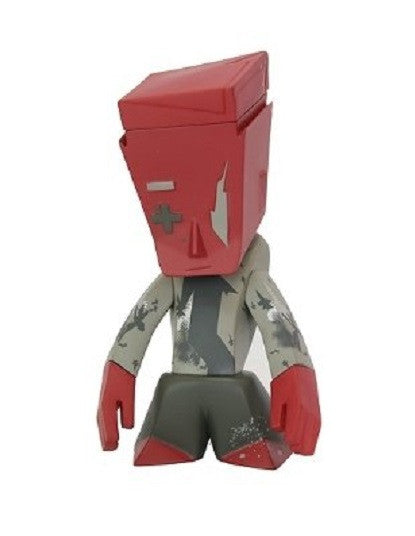 Bonustoyz Steph Cop A.R.O. ARO Open Head Evolution Brain Rock The Dice Red Regular Ver 6" Vinyl Figure - Lavits Figure