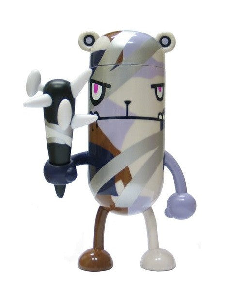 LMAC.tv 2005 LMaC Zombie Reebok Grey Ver 6" Vinyl Figure - Lavits Figure