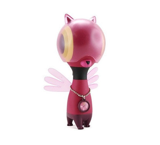 StrangeCo 2008 Nathan Jurevicius Minitreehouse Arkski Sky Navigator Magenta Ver 6" Vinyl Figure - Lavits Figure
 - 1