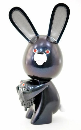 Instinctoy BanaNa ViruS Pandemic Bunny Rabbit Black Ver 8" Vinyl Figure - Lavits Figure