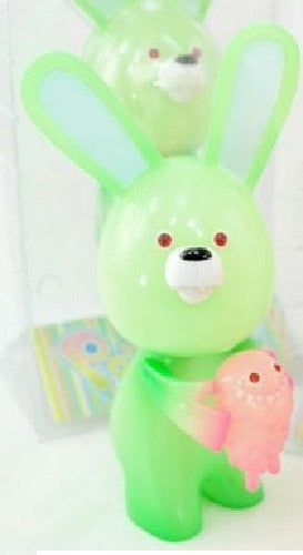 Instinctoy BanaNa ViruS Pandemic Bunny Rabbit Green Ver 8" Vinyl Figure - Lavits Figure