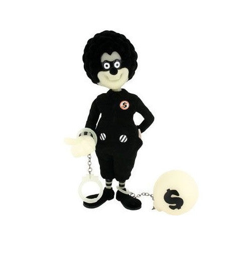 ToyQube 2007 jip Mc Donkey II Redemption Black Flocked GID Ver 8" Vinyl Figure - Lavits Figure