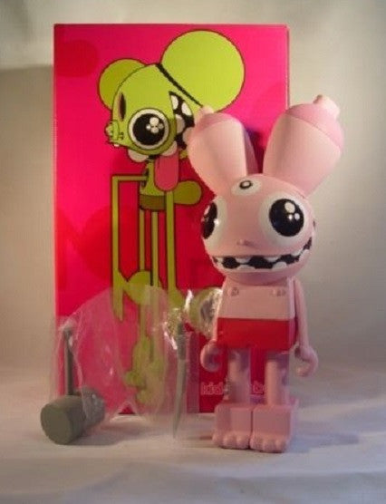 Kidrobot 2005 Dalek Space Monkey Pink Ver 8" Vinyl Figure - Lavits Figure
