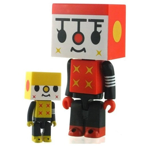 Medicom Toy Kubrick Devilrobots Taipei Toy Festival TTF Tour De Urban Jungle To Fu 3" Vinyl Figure Set - Lavits Figure