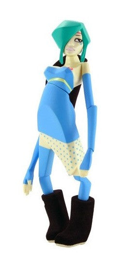 Bonustoyz 2009 Ajee Skullskin France Blue Ver. 11" Vinyl Figure - Lavits Figure