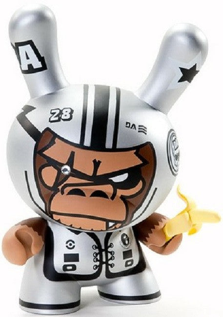 Kidrobot 2010 Tim Tsui Dunny Da Space Warrior Silver Ver. 8" Vinyl Figure - Lavits Figure