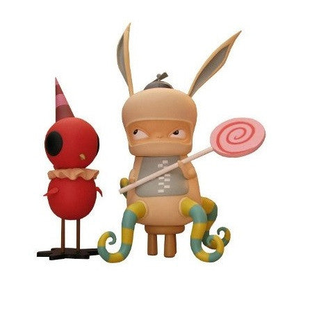 MINDstyle 2007 Kathie Olivas Benny & Red Bird Original Ver 8" Vinyl Figure - Lavits Figure
- 1