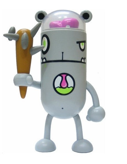 LMAC.tv 2005 LMaC Zombie Rotofugi Grey Ver 6" Vinyl Figure - Lavits Figure
