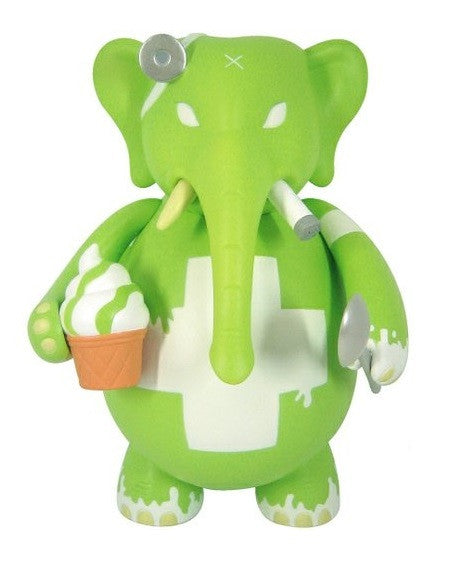 Toy2R Frank Kozik Dr. Bomb Lime Sherbert Smorkin Green Ver 10" Vinyl Figure - Lavits Figure
- 1