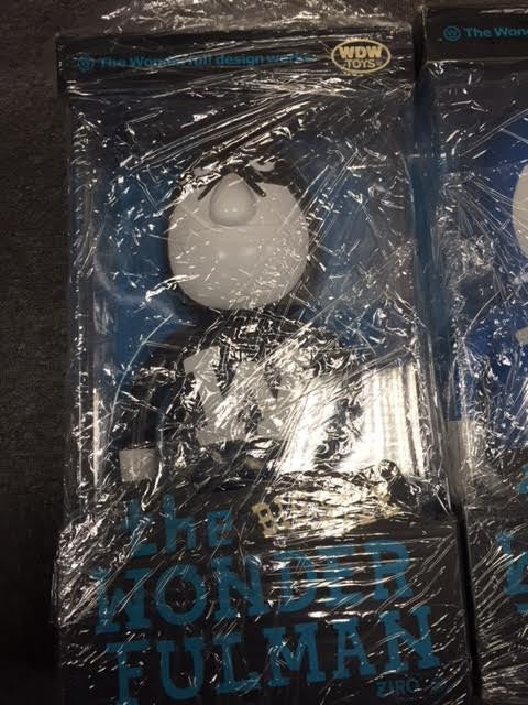 Headlock Studio The Wonderful! Design Works Big Size The Wonderfulman Black Ver 17" Vinyl Figure