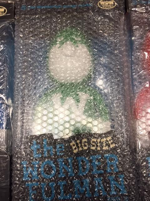 Headlock Studio The Wonderful! Design Works Big Size The Wonderful Man Green Ver 10" Vinyl Figure - Lavits Figure