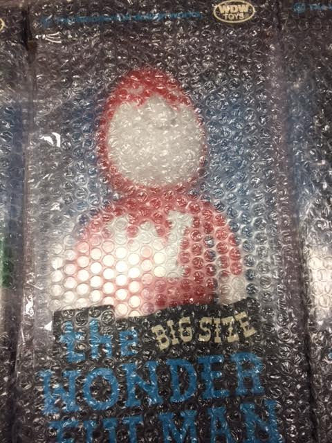 Headlock Studio The Wonderful! Design Works Big Size The Wonderful Man Red Ver 10" Vinyl Figure - Lavits Figure