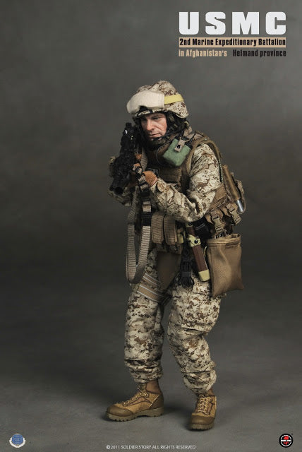 Soldier Story 1/6 12" SS052 USMC 2nd Marine Expeditionary Battalion In Afghanistan's Helmand Province Action Figure