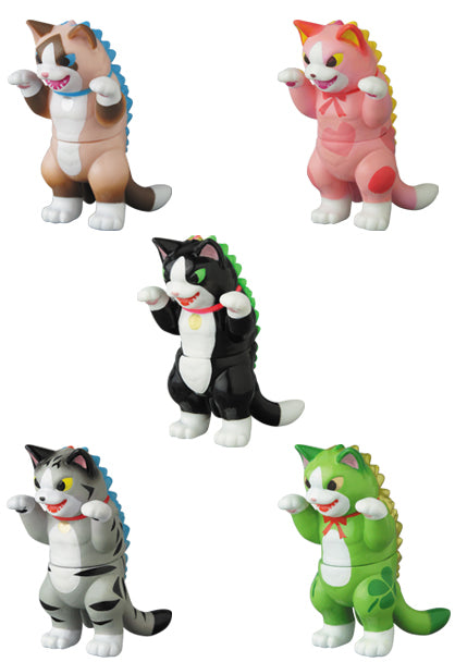 Medicom Toy VAG Vinyl Artist Gacha Gashapon Series SP JP Post Konatsu Negora 5 2" Figure Set