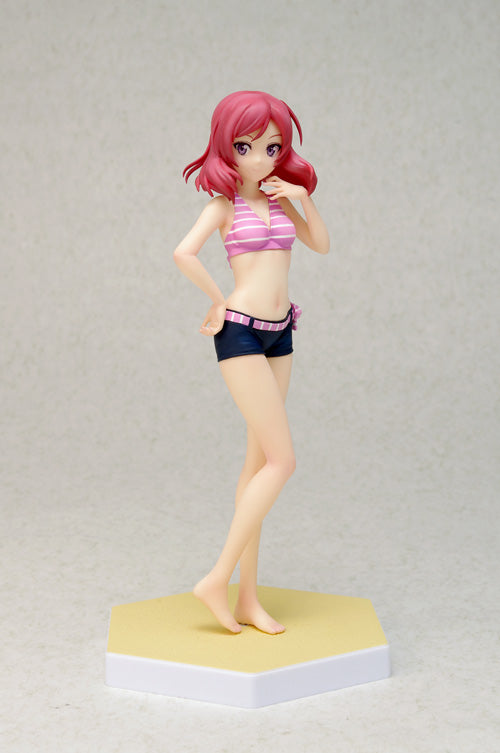 Wave 1/10 Beach Queens Love Live! Maki Nishikino Swimsuit Bikini Pvc Figure