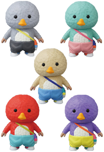 Medicom Toy VAG Vinyl Artist Gacha Gashapon Series 24 Tokyo Togari Walking Style ver 5 2" Figure Set