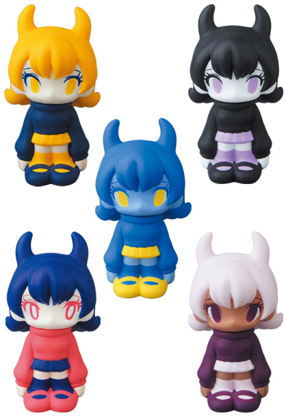 Medicom Toy VAG Vinyl Artist Gacha Gashapon Series 26 Tanaka Kae-Chan Vol.2 5 2" Figure Set