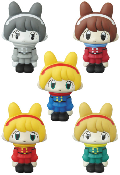 Medicom Toy VAG Vinyl Artist Gacha Gashapon BOX Series SP Kae Chan Cyborg 009 ver  5 2" Figure Set