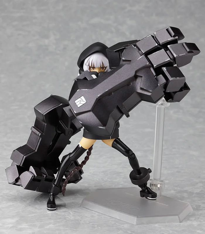 Max Factory Figma SP-018 black Rock Shooter Strength Action Figure