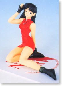 1/8 Neon Genesis Evangelion Misato Katsuragi Seated ver Cold Cast Model Kit Figure