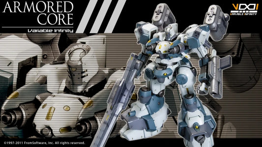 Kotobukiya 1/72 Armored Core Variable Infinity AC-009 Main Core Type Mirage C04-Atlas Fox Eye ver Plastic Model Kit Figure