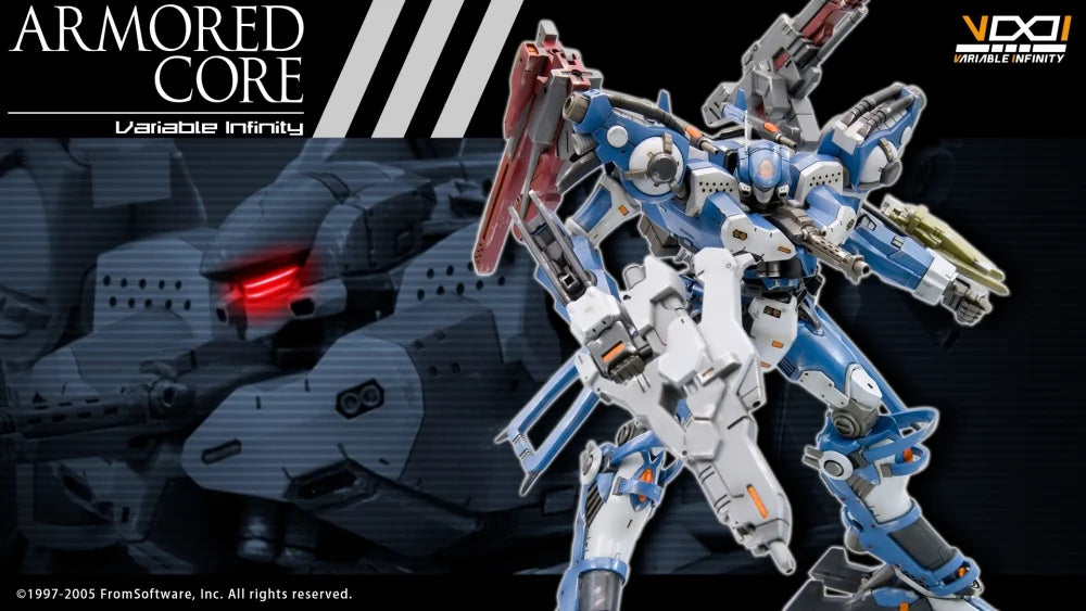 Kotobukiya 1/72 Armored Core Variable Infinity AC-016 Crest CR-C89E Oracle ver Plastic Model Kit Figure