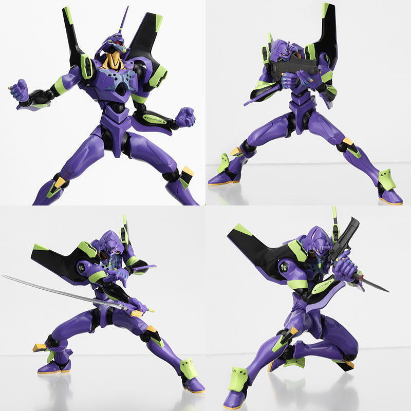 Kaiyodo Revoltech Yamaguchi 004 Evangelion EVA 01 Action Figure