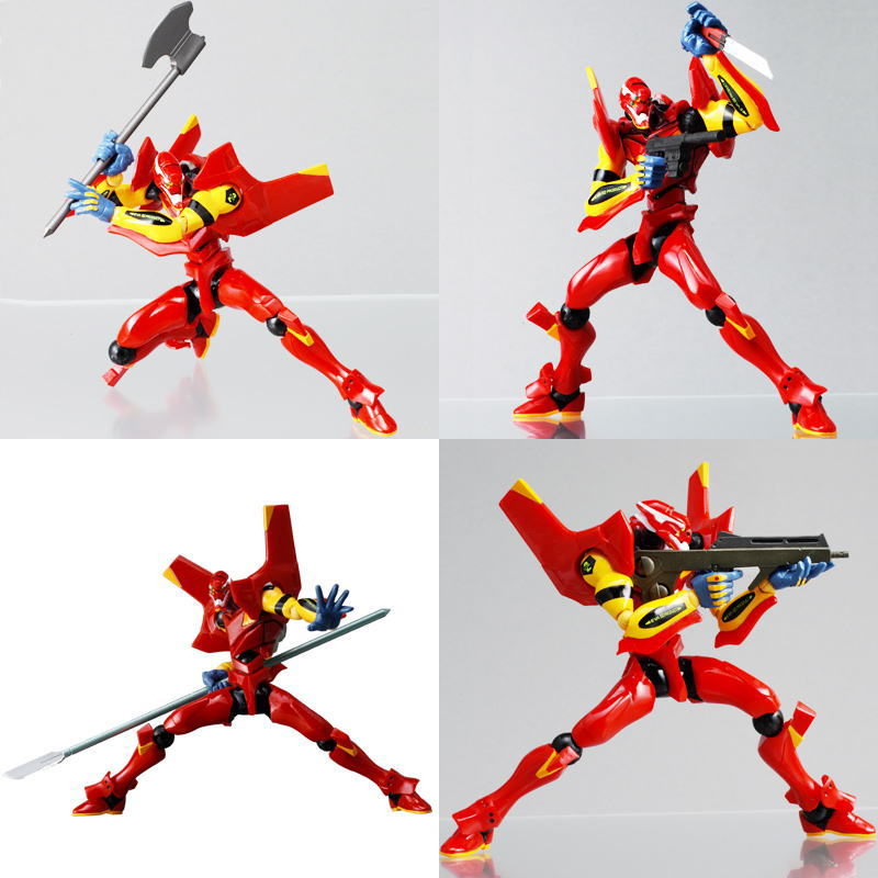 Kaiyodo Revoltech Yamaguchi 006 Evangelion EVA 02 Action Figure