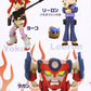 Konami Figumate Tengen Toppa Gurren Lagann Vol 1 & 2 14 Mini Trading Collection Figure Set