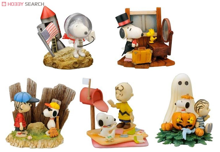 Square Enix The Peanuts Snoopy Formation Arts Vol 2 Chess 5 Trading Figure Set Used