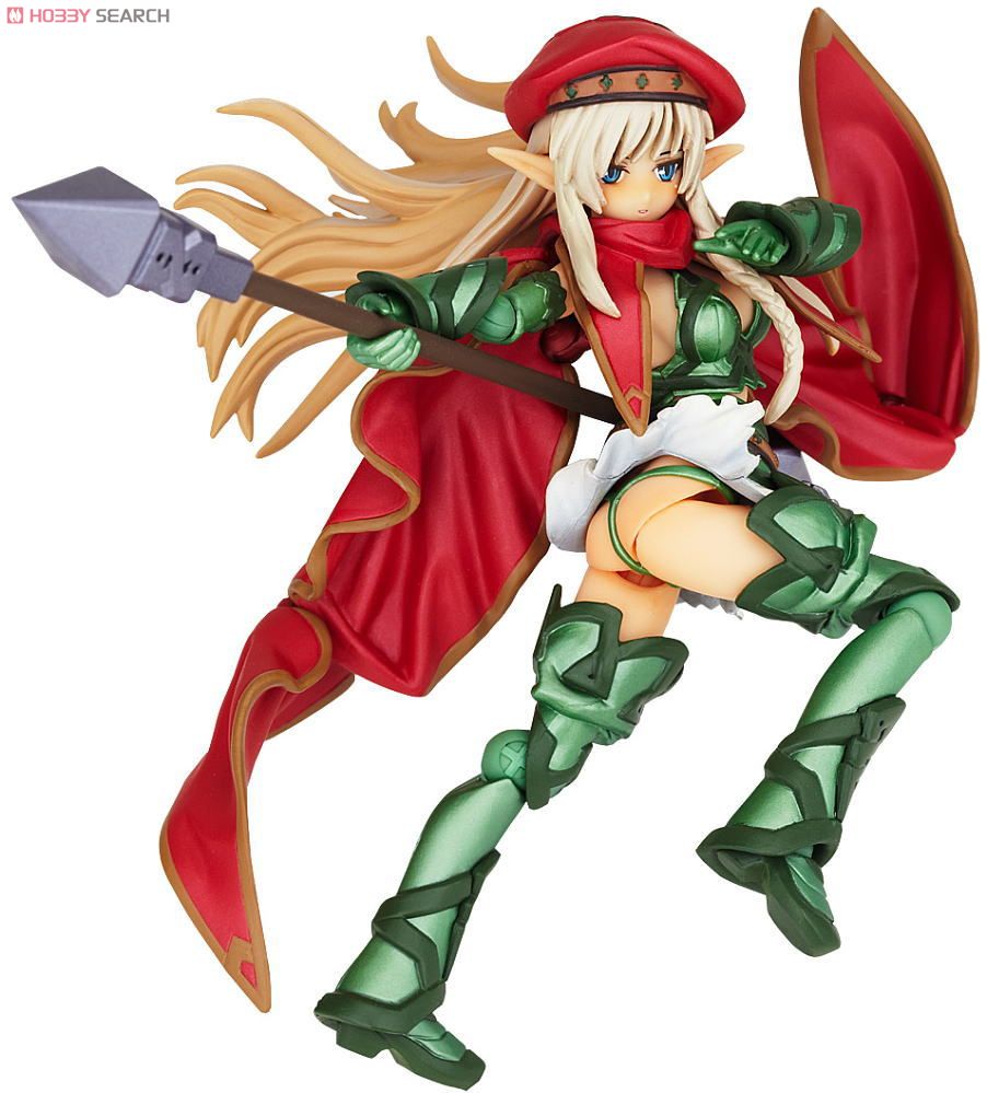 Kaiyodo Revoltech Queen's Blade 007 Alleyne 1P Color ver Action Figure